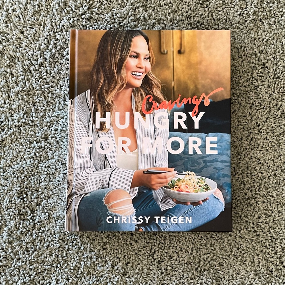 Brand new, never used Chrissy Teigen “Hungry for More”